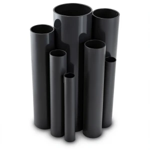 مواسير UPVC ضغط اسمي 6 بار قطر خارجي 280 مم سمك 8.2 مم لون اسود