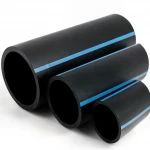مواسير HDPE الوطني لشبكات المياه  ضغط 16 بار قطر خارجي 180 مم سمك 10.7 مم لون اسود
