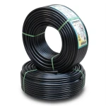 أنابيب HDPE نيبروبلاست PE 80 ضغط 16 بار قطر 20 مم سمك 2.3 مم لون اسود | نيبروبلاست