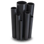UPVC Pipes Schedule 80 Size ½ inch Thickness 3.7 mm Black