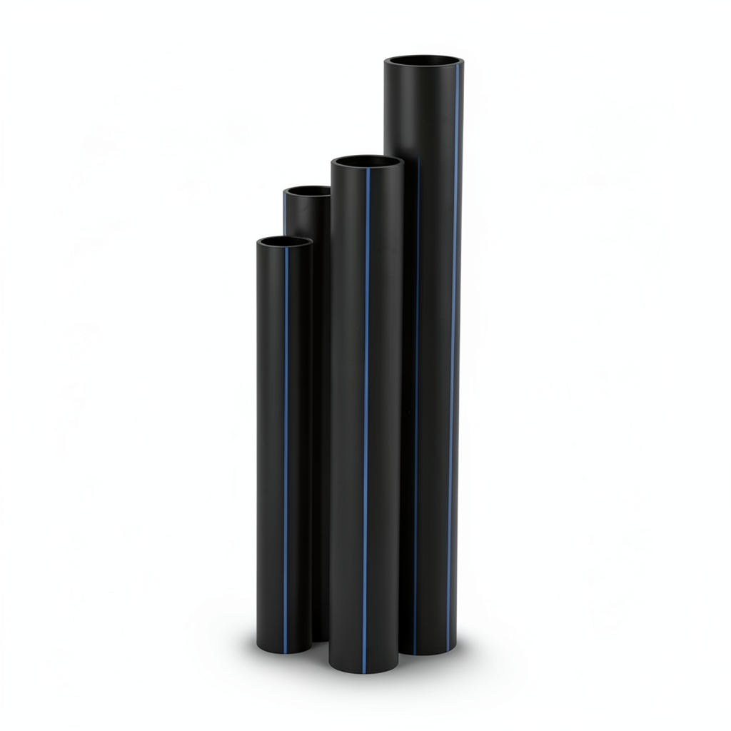 HDPE Pipes SDR 41 Outside Diameter 710 mm Thickness 17.4 mm Black