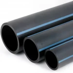 أنابيب HDPE الوطني لشبكات المياه  ضغط 12.5 بار قطر خارجي 355 مم سمك 16.9 مم لون اسود