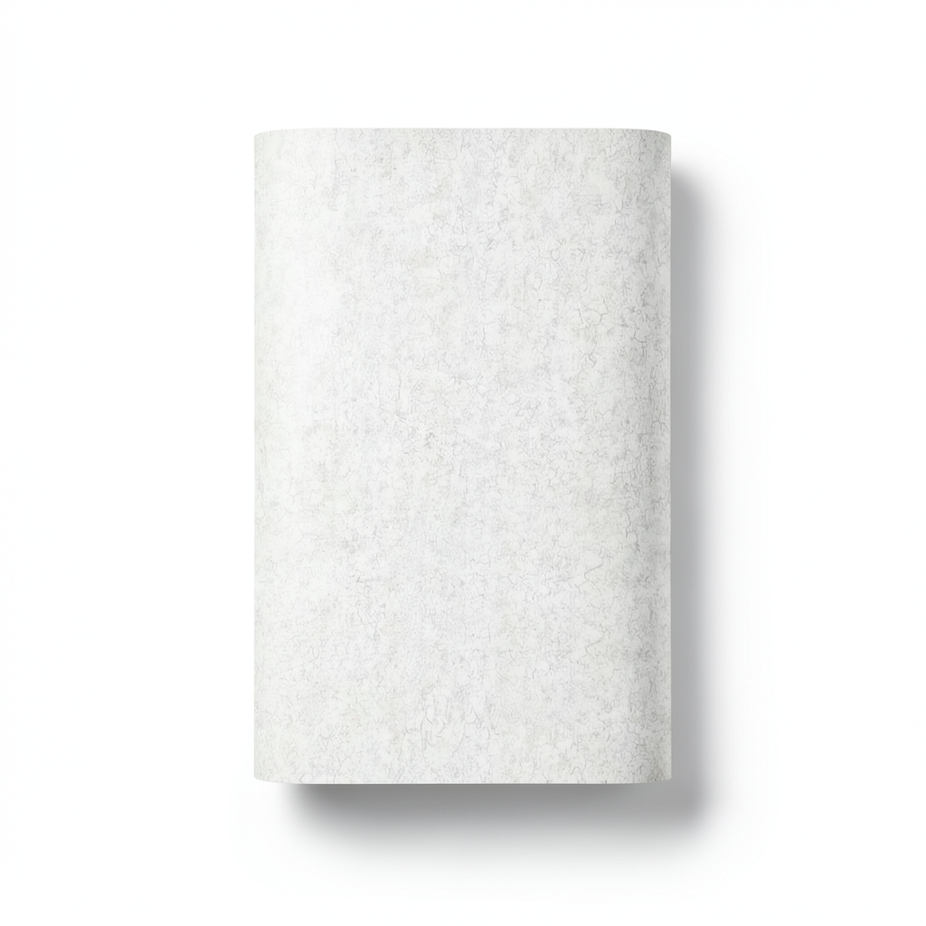 Patterned Wall Decoration 10m x 1.06m Off White Model 82951