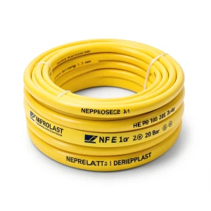 أنابيب HDPE PE 100 ضغط 20 بار قطر 20 مم سمك 2.3 مم لون أصفر | نيبروبلاست