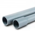 انابيب UPVC الوطنى ضغط 2 بار  قطر خارجي 225 مم سمك 1.80 مم لون رمادي