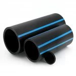 مواسير HDPE الوطني لشبكات المياه  ضغط 16 بار قطر خارجي 280 مم سمك 16.6 مم لون اسود