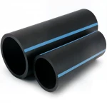 مواسير HDPE الوطني لشبكات المياه  ضغط 12.5 بار قطر خارجي 75 مم سمك 4.5 مم لون اسود
