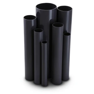 UPVC Pipes 4 Bar Pressure 250 mm Diameter 4.9 mm Thickness Black