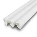 مواسير UPVC جدول 80 بار مقاس 6 إنش سمك 10.97 مم لون أبيض