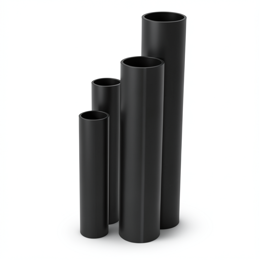 HDPE Pipes SDR 41 Outside Diameter 1000 mm Thickness 24.5 mm Black