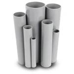 UPVC Pipes Schedule 80 Size ¾ inch Thickness 3.9 mm Gray
