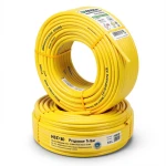 أنابيب HDPE PE 80 ضغط 16 بار قطر 20 مم سمك 2.3 مم لون أصفر | نيبروبلاست