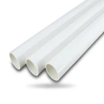 UPVC Pipes Schedule 80 Size 10 Inch Thickness 15.06 mm White