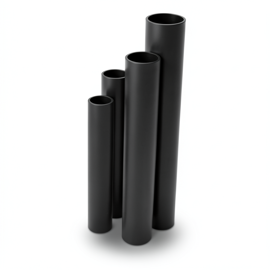 مواسير HDPE SDR 51 قطر خارجي 450 مم سمك 8.8 مم لون أسود