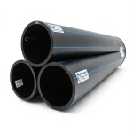 مواسير HDPE نيبروبلاست PE 100 ضغط 20 بار قطر خارجي 180 مم سمك 20.1 مم لون اسود | نيبروبلاست