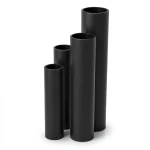 مواسير HDPE SDR 51 قطر خارجي 630 مم سمك 12.3 مم لون أسود
