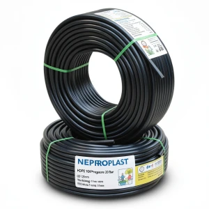 HDPE Pipes PE 100 Pressure 20 Bar OD 125 mm Thickness 14 mm Black | NEPROPLAST