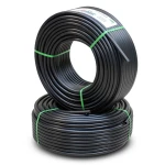 أنابيب HDPE نيبروبلاست PE 80 ضغط 16 بار قطر 20 مم سمك 2.3 مم لون اسود | نيبروبلاست