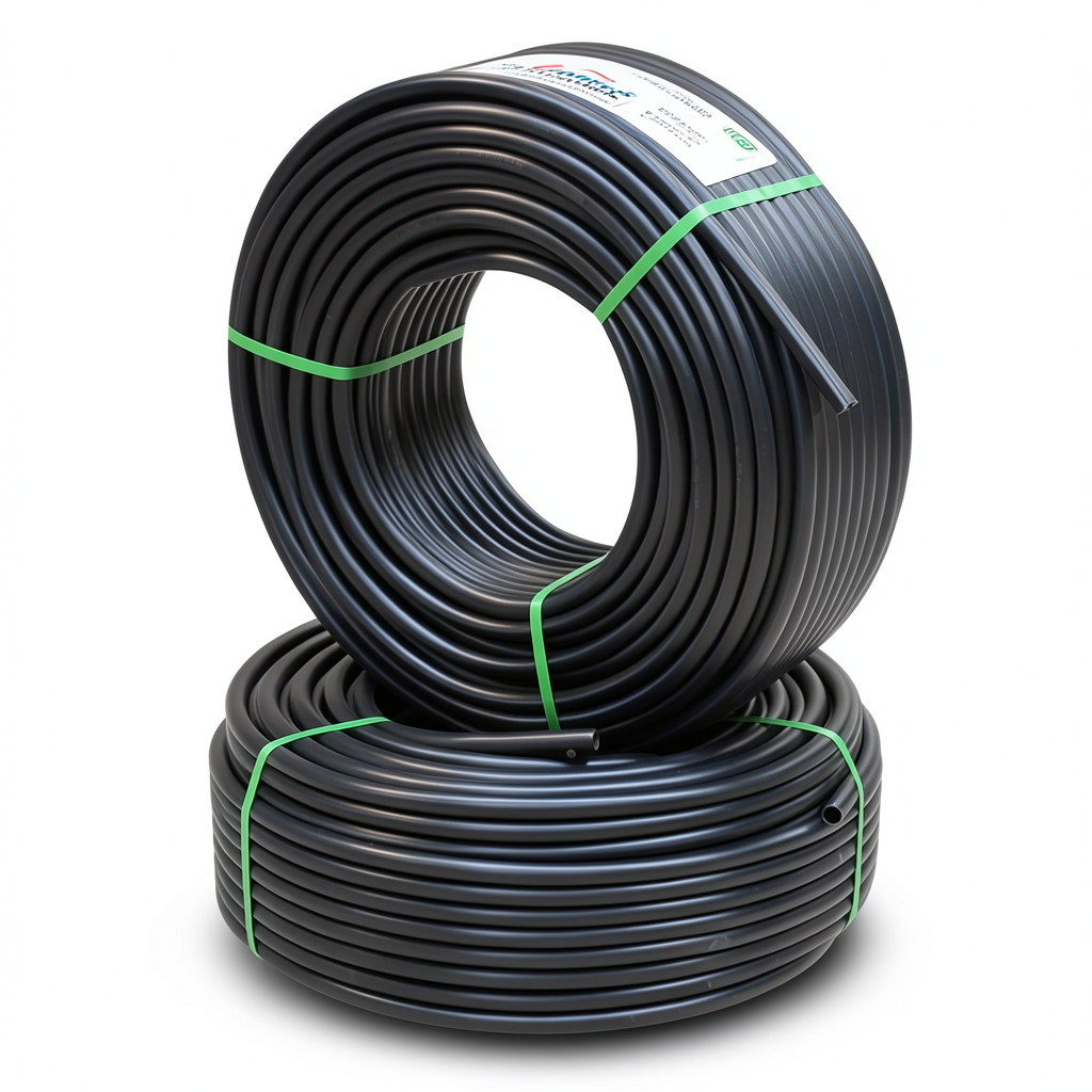 Neproplast HDPE Pipes PE 80 Pressure 16 Bar 20 mm Diameter 2.3 mm Thickness Black | NEPROPLAST