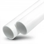 انابيب بلاستيك UPVC الوطني ضغط 12 بار  مقاس 1/4 1 إنش سمك 2.2 مم لون أبيض