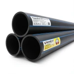 مواسير HDPE نيبروبلاست PE 100 ضغط 20 بار قطر خارجي 140 مم سمك 15.7 مم لون أسود | نيبروبلاست