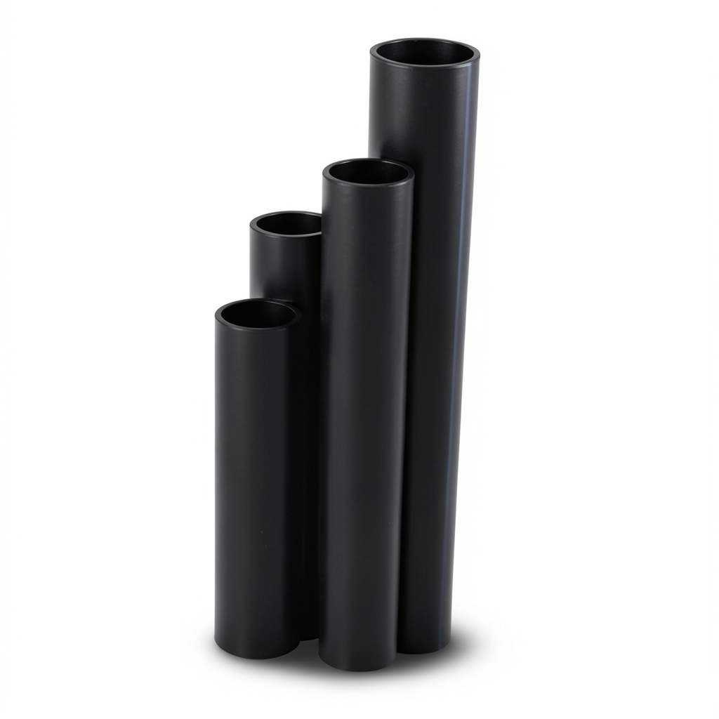 HDPE Pipes SDR 41 Outside Diameter 710 mm Thickness 17.4 mm Black