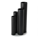 مواسير HDPE SDR 51 قطر خارجي 315 مم سمك 6.2 مم لون أسود