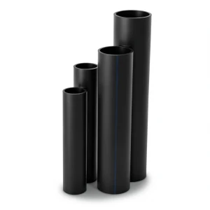 مواسير HDPE SDR 51 قطر خارجي 315 مم سمك 6.2 مم لون أسود