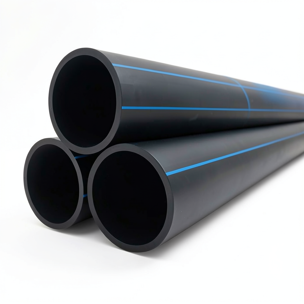 مواسير HDPE PE 100 ضغط 20 بار قطر خارجي 280 مم سمك 31.3 مم لون أسود | نيبروبلاست