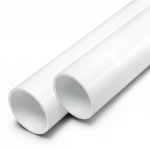 انابيب بلاستيك UPVC الوطني ضغط 9 بار  مقاس 4 إنش سمك 4.5 مم لون أبيض