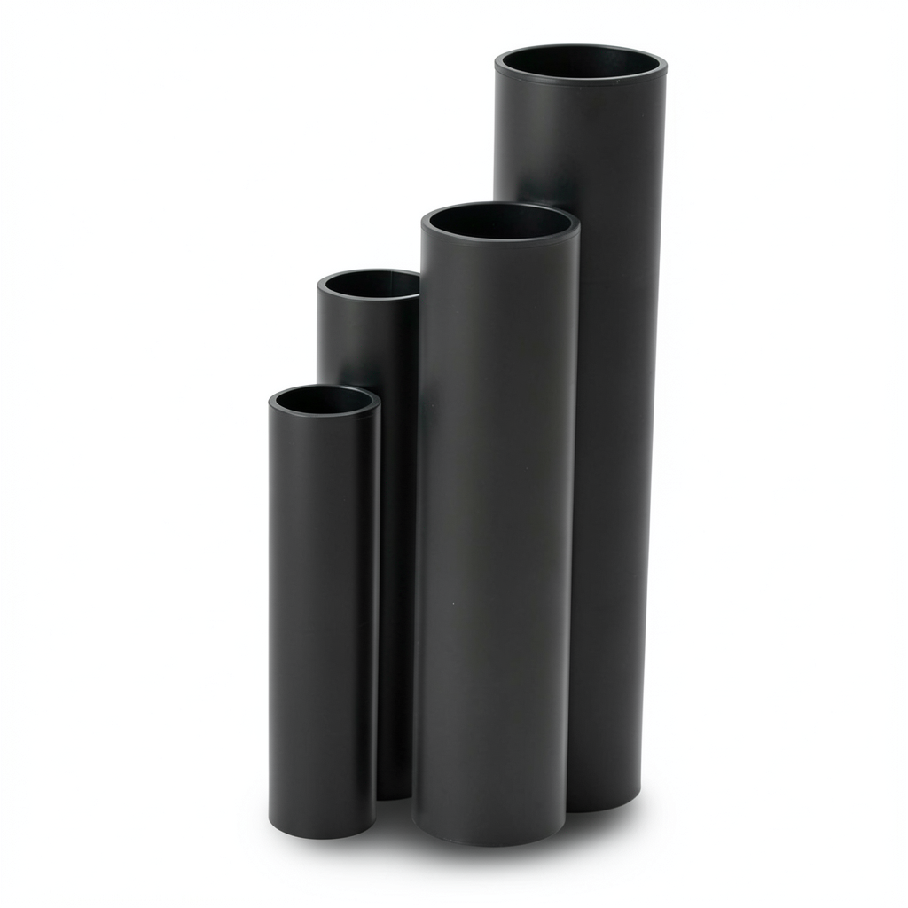 HDPE Pipes SDR 51 Outside Diameter 400 mm Thickness 7.9 mm Black