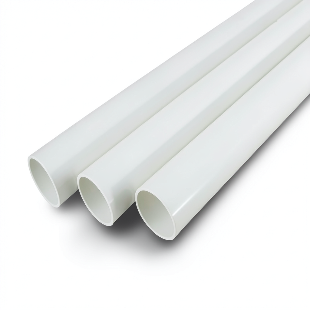 UPVC Pipes Schedule 40 Size 1¼ inch Thickness 3.56 mm White