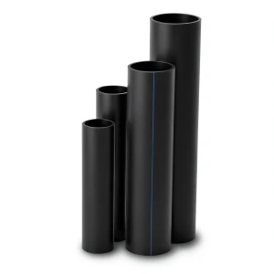 مواسير HDPE SDR 51 قطر خارجي 560 مم سمك 11 مم لون أسود