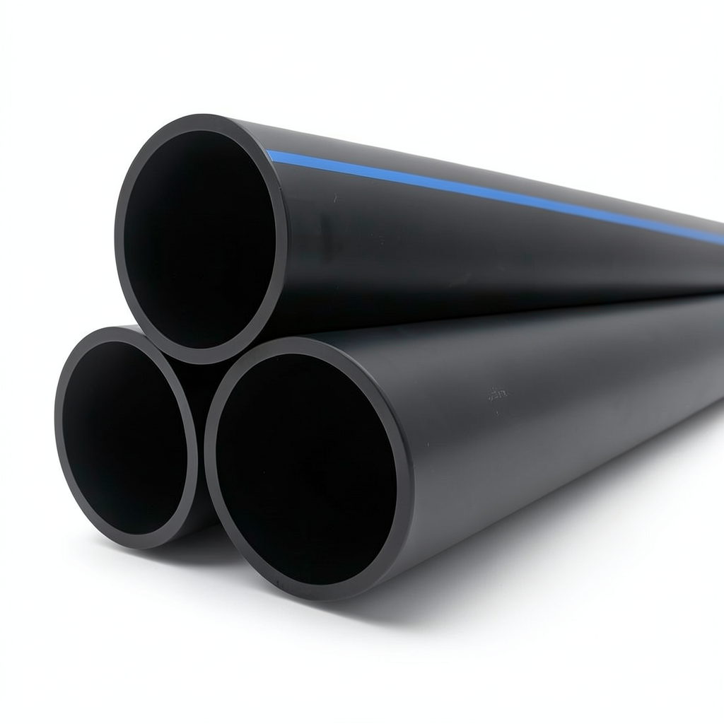HDPE Pipes PE 80 Pressure 16 Bar Outside Diameter 160 mm Thickness 17.9 mm Black | NEPROPLAST