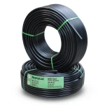 أنابيب HDPE نيبروبلاست PE 100 ضغط 20 بار قطر خارجي 25 مم سمك 2.8 مم لون أسود | نيبروبلاست