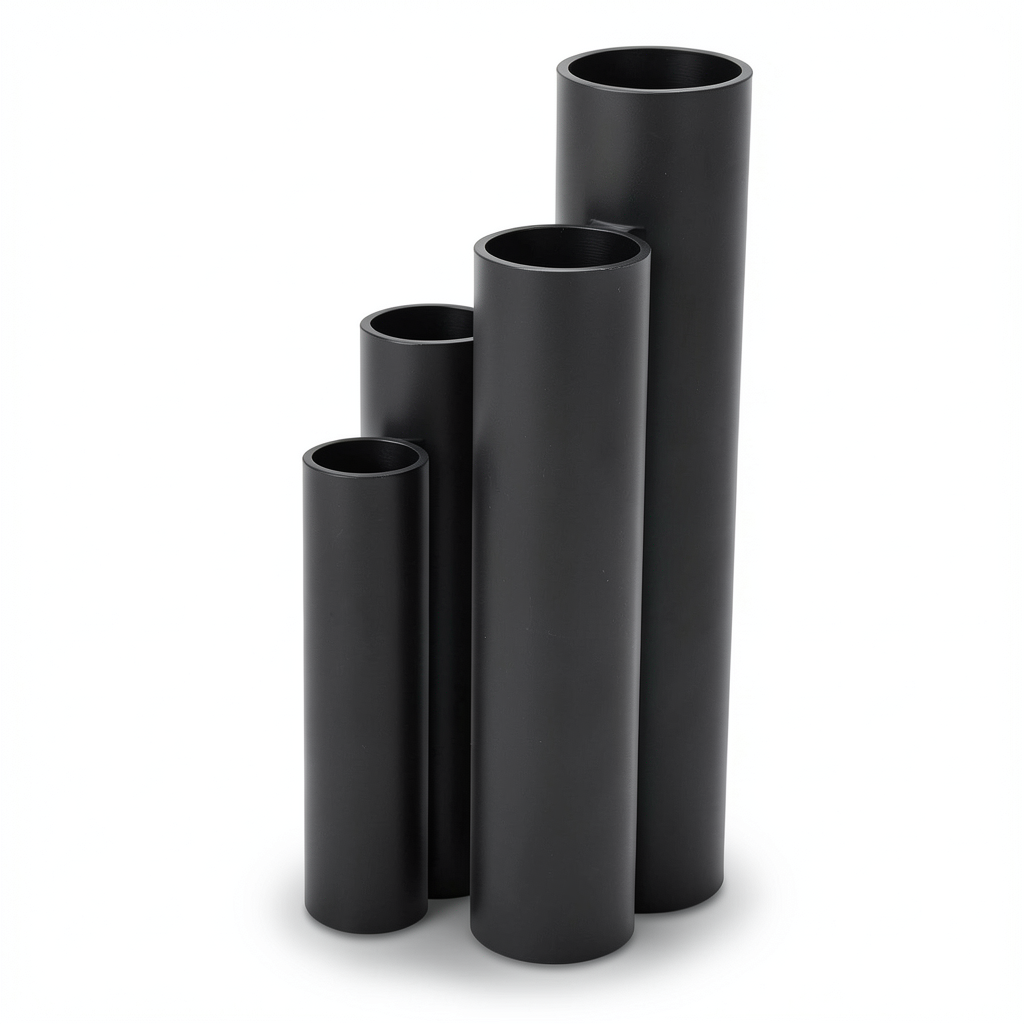 مواسير HDPE SDR 51 قطر خارجي 800 مم سمك 15.7 مم لون أسود