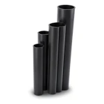 مواسير HDPE SDR 51 قطر خارجي 900 مم سمك 17.6 مم لون أسود