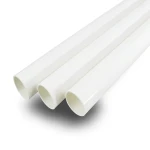 مواسير UPVC جدول 80 مقاس ¾ إنش سمك 3.91 مم لون أبيض