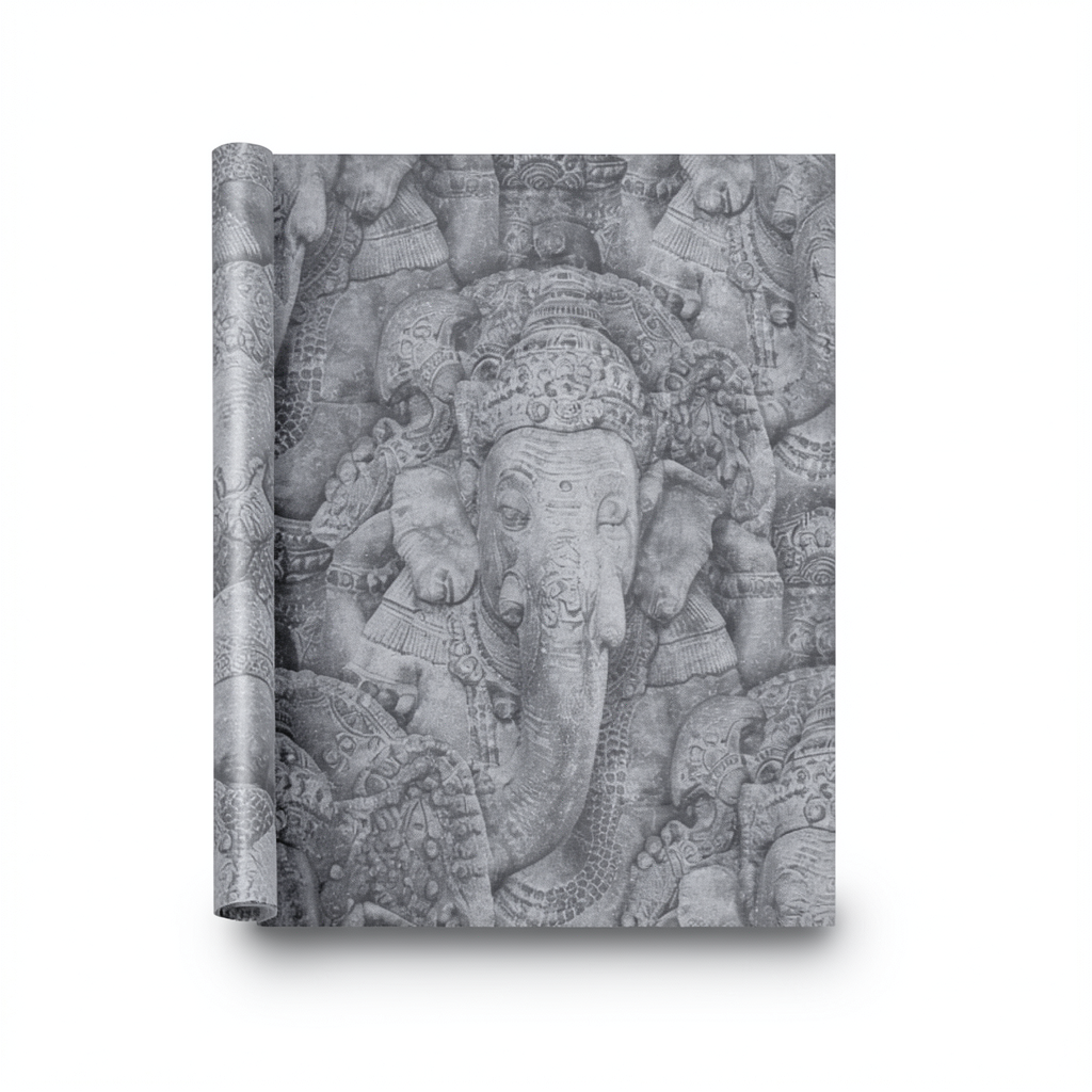 German Wall Decoration Gray Color 10m x 0.53m, Model 525502