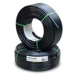 أنابيب HDPE PE 80 ضغط 16 بار قطر خارجي 25 مم سمك 2.8 مم لون أسود | نيبروبلاست