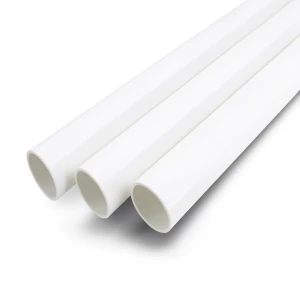 مواسير UPVC جدول 40 مقاس ½ إنش سمك 2.77 مم لون أبيض