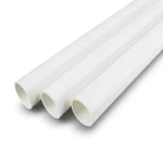 مواسير UPVC جدول 40 مقاس ¾ إنش سمك 2.87 مم لون أبيض | Jasco