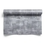 Patterned Wall Decoration 10m x 0.53m Gray Color, Model 445503