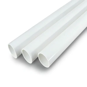 UPVC Pipes Schedule 40 Size 1 inch Thickness 3.38 mm White