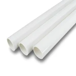 مواسير UPVC جدول 80 مقاس ½ 1 إنش سمك 5.08 مم لون أبيض