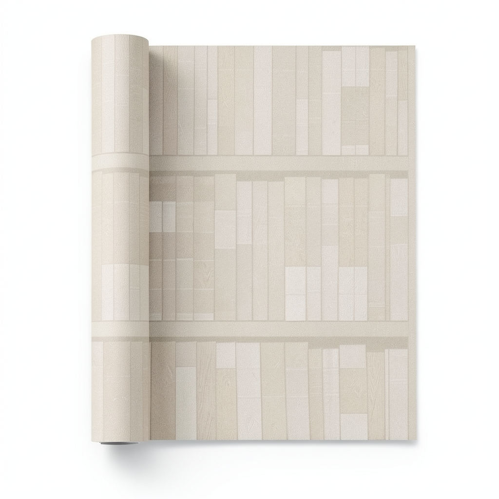 German Wall Covering Beige Color 10m x 0.53m, Model 525823