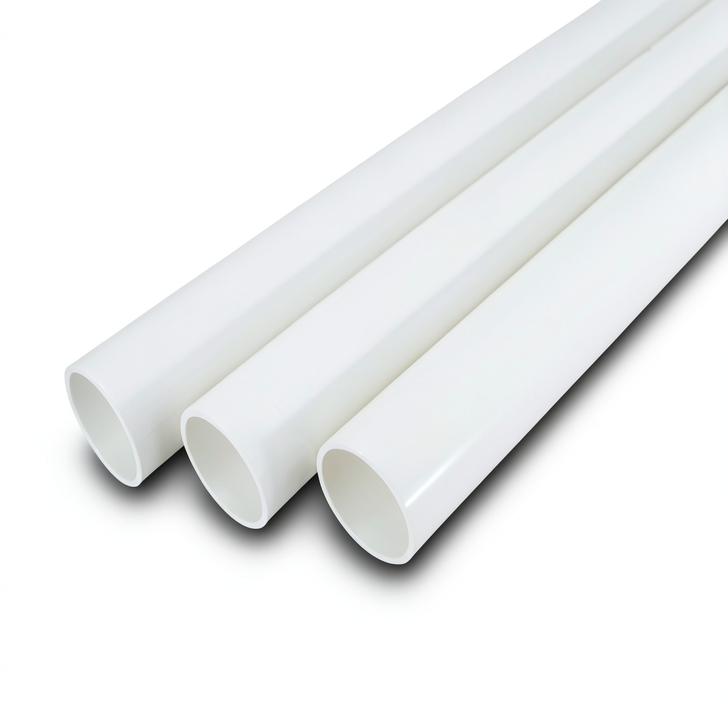 UPVC Pipes Schedule 40 Size 1 ½ Inch Thickness 3.68 mm White