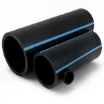 مواسير HDPE الوطني لشبكات المياه  ضغط 16 بار قطر خارجي 355 مم سمك 21.1 مم لون اسود