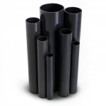 UPVC Pipes Modern Technology Nominal Pressure 21.7  Bar Size 1 inch Thickness 2.46  mm Black Colour