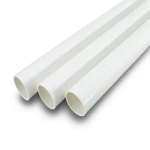 مواسير UPVC جدول 80 مقاس ¾ إنش سمك 3.91 مم لون أبيض